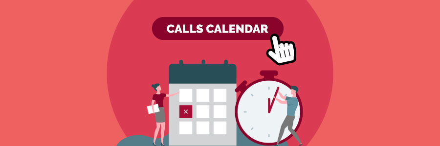 Generating your calls calendar is easier than ever