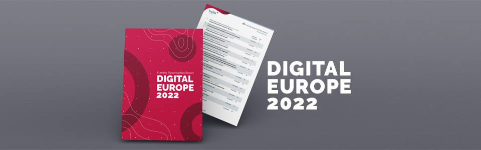 Discover all the information on the latest Digital Europe calls for proposals