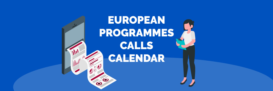 Download the updated European programmes calls calendar with Kaila